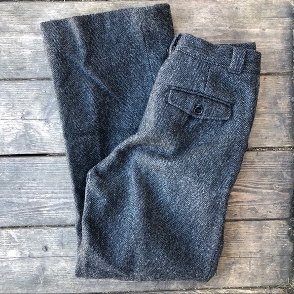 Woolrich men’s/women’s vint grey wool trousers - Picture 7 of 7